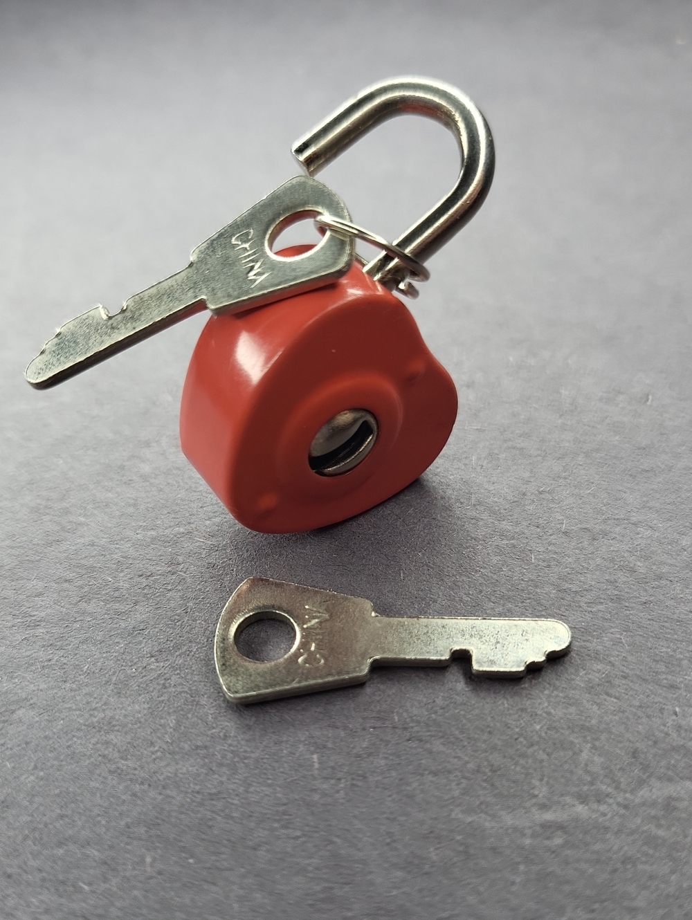 Vintage Heart Lock with Keys